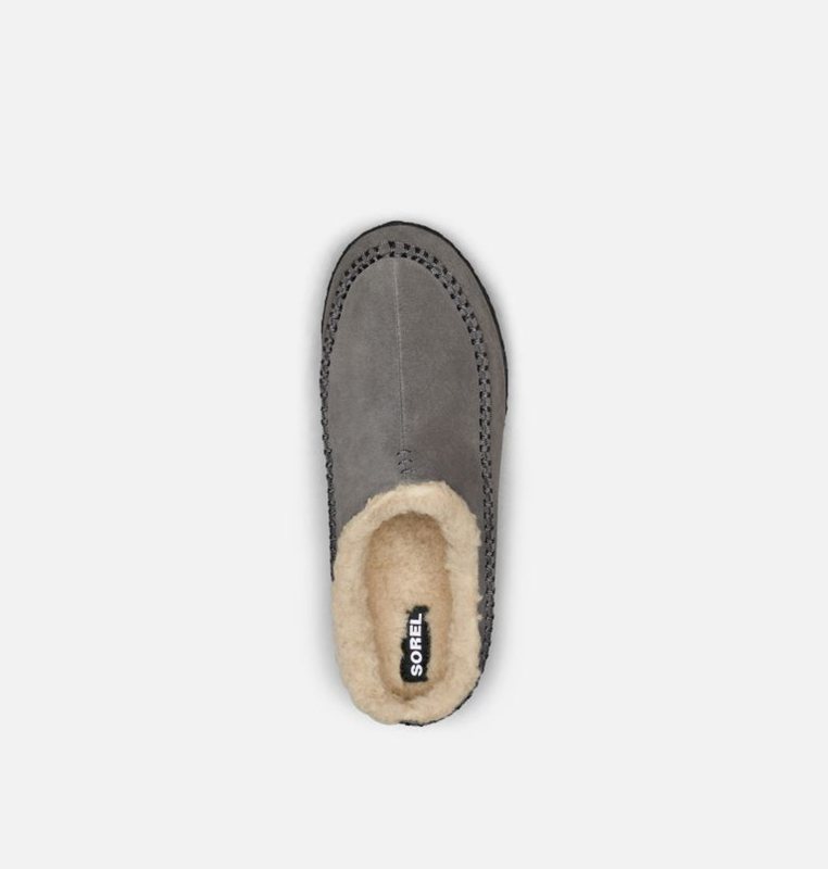 Mens Slippers Dark Grey/Black - Sorel Falcon Ridge™ II - 824509-GOL